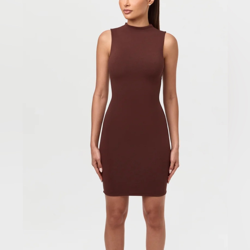 Brown Bodycon Dress
